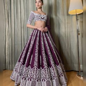 *PRESENTING NEW DESIGNER  EXCLUSIVE CORDING SEQUANCE WORK LEHENGA CHOLI WITH DUPATTA*