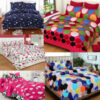 KS21Home Microfiber Combo Pack of 5 Double Bedsheets with 10 Pillow Covers,Size-228X228,Pillow Size-17X27 inches(Multicolours)