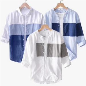 COMBO OF 3 – MEN SLIM FIT PRINTED CASUAL SHIRT