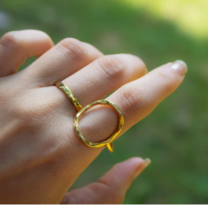 Circle Gold Filled Ring, Simple Gold Ring, Stacking Ring, Minimalist Ring, Gold Filled Ring, Open Circle Ring,Karma Ring, Knuckle Ring Boho