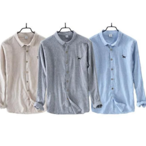 COMBO OF 3 – MEN’S COTTON CHECKERED CASUAL SLIM FIT SHIRT