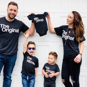 Son | Child | Dad | Original | Remix | Set | Clothing | Match | Mini Me | Shirts | Custom | Tops and Tees | For Gift | Birthday | Unisex