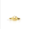 Water Lily Ring - 18K Gold Plated, 925 Silver, Lotus Ring, Dainty Ring, Botanical Ring, Stacking Ring, Minimalist Ring, Minimal Chic Jewelry