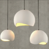 Naaya 'Orbic Infinity' Clay Pendant Lights Fixture, Plugin/Hardwired, Ceramic Pendant Lamps, Ceramic Hanging lamps, Kitchenisland, Diningbar