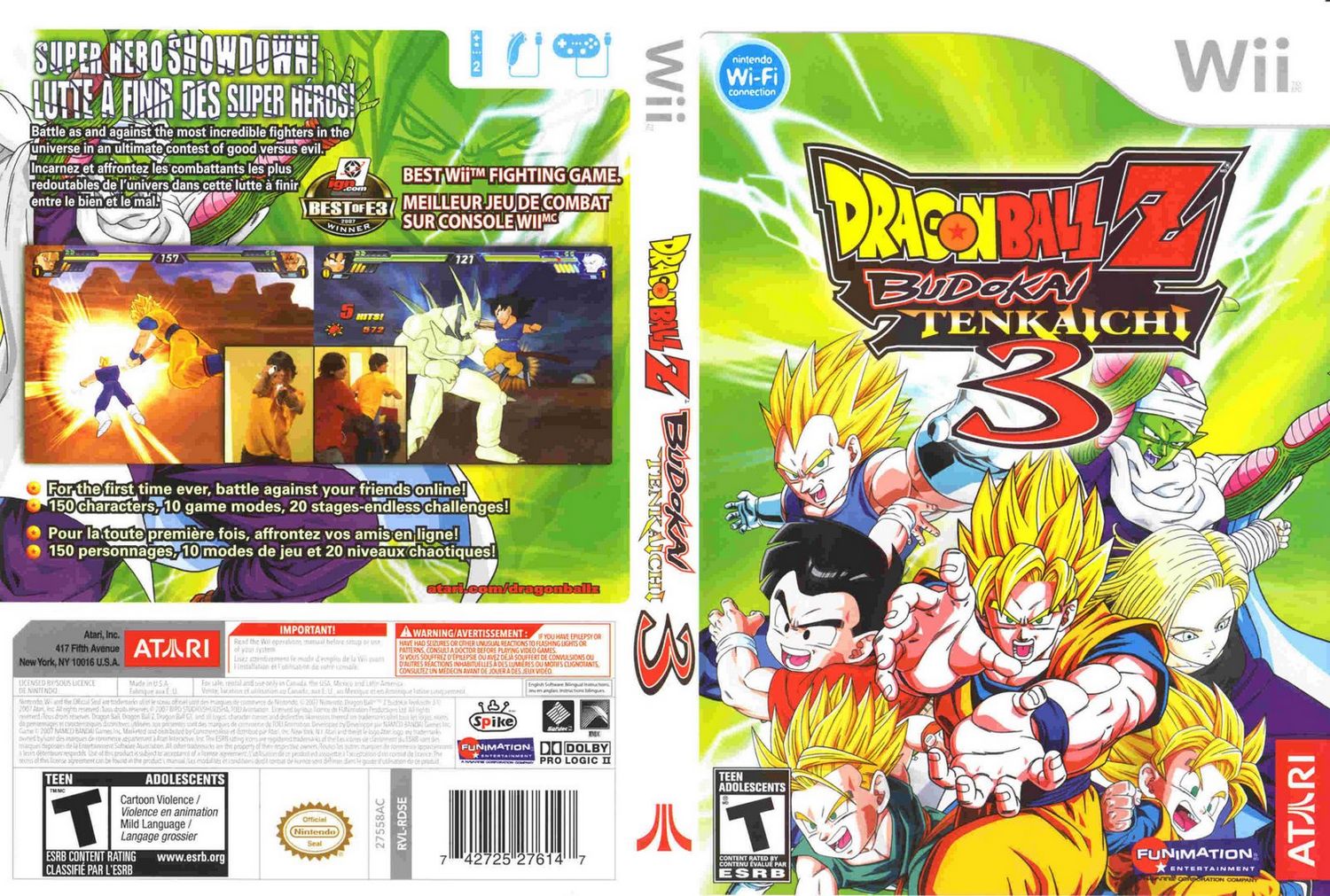 Dragon Round Z: Budokai Tenkaichi 3 (Wii) Evaluation